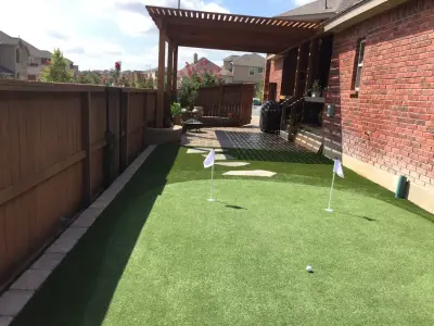 Barbecuing and Golf — Stone & Concrete Installation project by Esposito Hardscapes, LLC