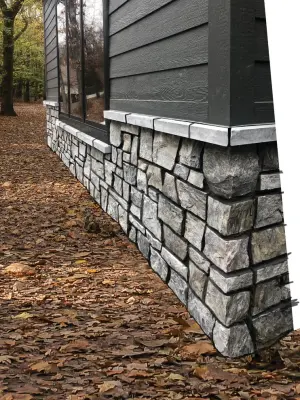 Metallic Gray - Multi-Dimensional Design — Stone & Concrete Installation project by Kafka Granite