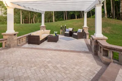 Cambridge Pavingstones with ArmorTec - Stone & Concrete Installation in Lyndhurst, NJ