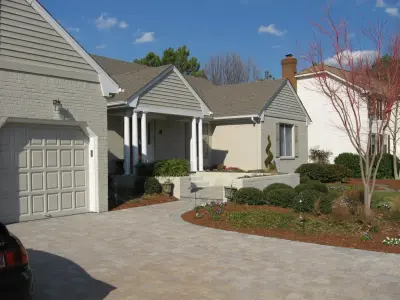 Paved Landscape — Stone & Concrete Installation project by Pavers Plus