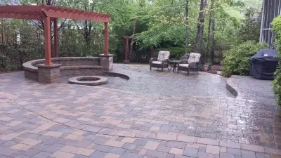 landscaping elements — Stone & Concrete Installation project by Hardscapes Of Columbia
