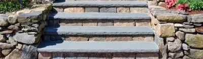 Landscaping with Hard Materials — Stone & Concrete Installation project by Killebrew Brick