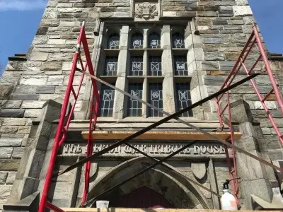Merion Tribute Masonry Restoration Project — Stone & Concrete Installation project by Joseph Acchione & Son Construction Co Inc
