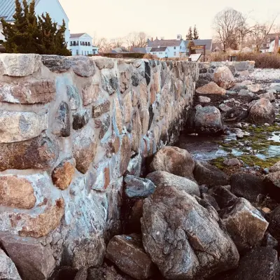 Hurricane Sandy Recovery — Stone & Concrete Installation project by Hefel Masonry LLC