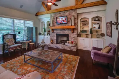 Interior Masonry — Stone & Concrete Installation project by North Georgia Brick Co., Inc.