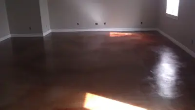 Indoor Flooring — Stone & Concrete Installation project by Custom Concrete Resurfacing