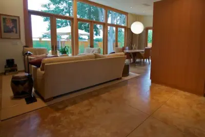 Interior Flooring — Stone & Concrete Installation project by Richards Concrete