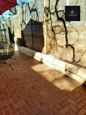 Paver Patio Interlocking Project — Stone & Concrete Installation project by BioScapes LLC