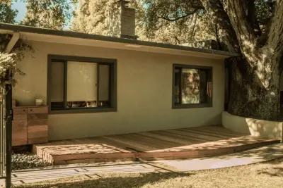Ipe Deck and Wall — Stone & Concrete Installation project by Swan General Homestead