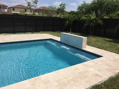 Ivory Premium 6x12 Pavers — Stone & Concrete Installation project by USA Marble LLC