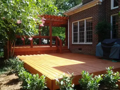 Card Platforms — Stone & Concrete Installation project by Harpeth Valley Hardscapes, LLC