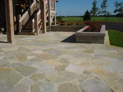Stone Landscape — Stone & Concrete Installation project by Peninsula Stone, Inc.