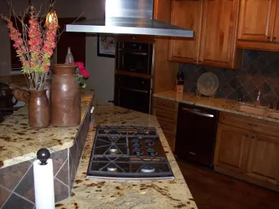 Granite Kitchen by Lapidus — Stone & Concrete Installation project by Rocky Mountain Stone Co., Inc.