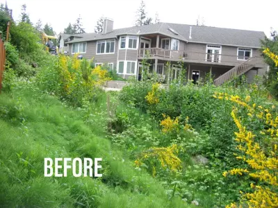 Major Earthworks and Retaining Structure/Steps Initiative — Stone & Concrete Installation project by Universal Landscape Corp