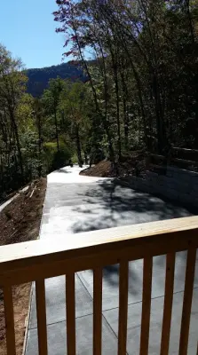 Laurel Ridge/Black Mountain Access Road — Stone & Concrete Installation project by Quality Concrete Contractors