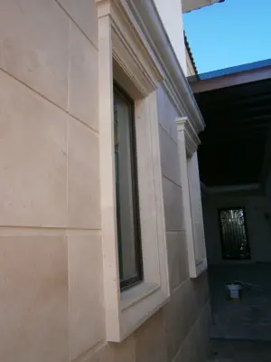 San Clemente Limestone Weight — Stone & Concrete Installation project by Villa & Mission Imports