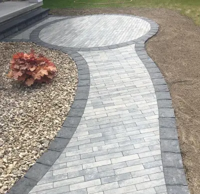 Liverpool Pathway — Stone & Concrete Installation project by Stein Landscapes