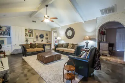 Living Room Metallic Epoxy Flooring — Stone & Concrete Installation project by Versatile Coatings LLC