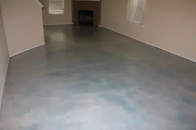 Epoxy Coating for Entire First Floor — Stone & Concrete Installation project by Versatile Coatings LLC