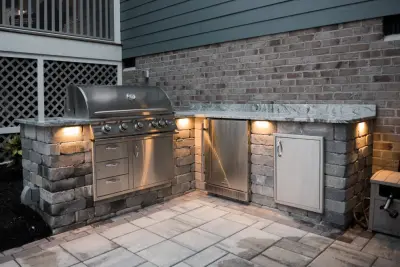 Moseley terrace — Stone & Concrete Installation project by Glen Allen Grounds Management, LLC