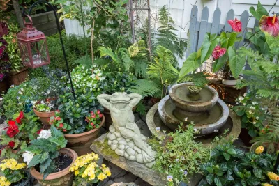 Small space- Big Impact Garden — Landscape Construction project by The Ohio Valley Group, INC. in Chagrin Falls