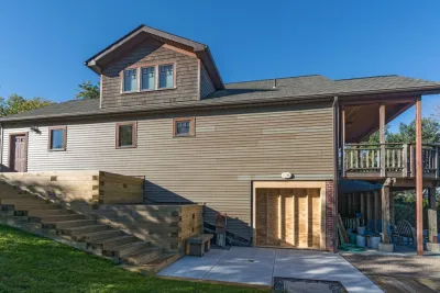 Backyard Renovation: Retaining Walls and Patios by The Ohio Valley Group, INC.