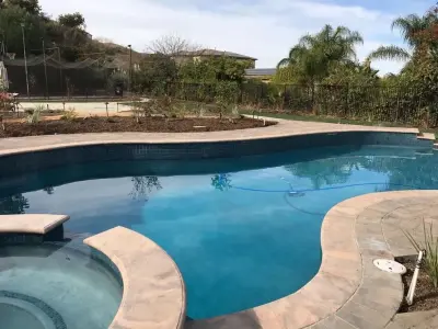 Swimming Pool Zone — Stone & Concrete Installation project by EHD Builders
