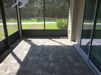 Willow Cove Pathway and Porch at Nocatee — Stone & Concrete Installation project by Salt Run Outdoor