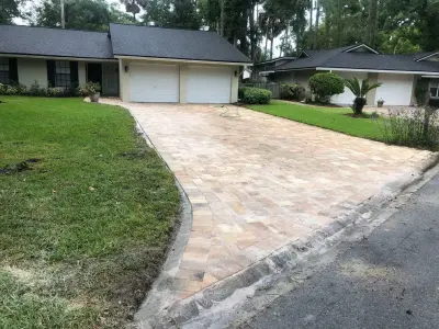 Oakbridge Helper Way — Stone & Concrete Installation project by Salt Run Outdoor