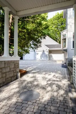 Classic Curb Appeal — Stone & Concrete Installation project by Techo-Bloc