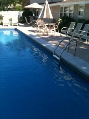 SWIMMIN' — Stone & Concrete Installation project by De Nisco Bros Masonry