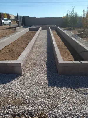 Gravel Setup — Stone & Concrete Installation project by Albuquerque Construction & Concrete