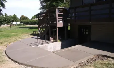 Concrete Deck Building — Stone & Concrete Installation project by Archaic Concrete Solutions LLC