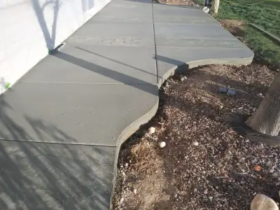 Cement Pathways — Stone & Concrete Installation project by Archaic Concrete Solutions LLC