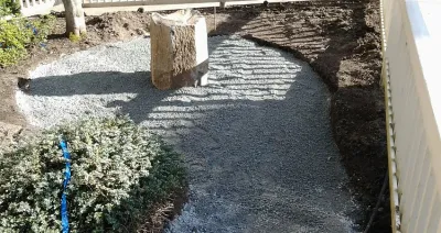 Water and Stone — Landscape Construction project by The Peoples Gardening Collective in Seattle