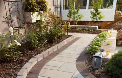 Alfresco Dining: Paver Patio and Pathway — Stone & Concrete Installation project by Anchor Block Company