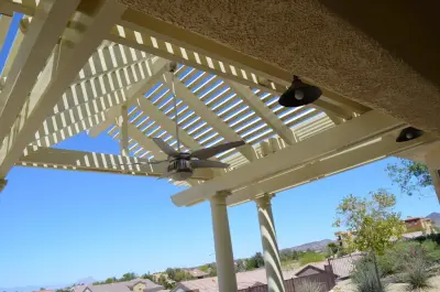 Personalized Pergolas and Awnings — Stone & Concrete Installation project by Custom Outdoor Living