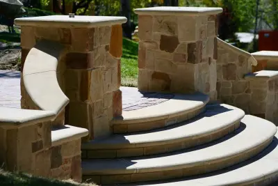 Alfresco Leisure Area — Stone & Concrete Installation project by Salado