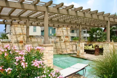 Alfresco Recreation Area — Stone & Concrete Installation project by Salado