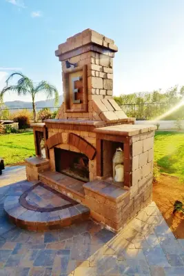 Exterior Fire Features — Stone & Concrete Installation project by Integrated Paver Systems