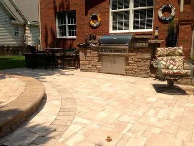 Alfresco Cooking Spaces — Stone & Concrete Installation project by Outdoor Visions By Jeff Gray LLC