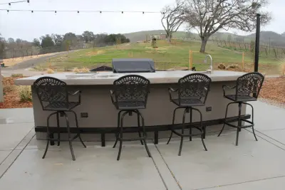 Alfresco Lifestyle — Stone & Concrete Installation project by Atkinson Concrete Construction, Inc.