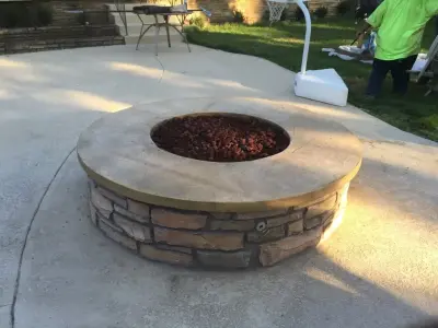 Alfresco Lifestyle — Stone & Concrete Installation project by Cuellar Concrete & Construction