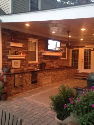 Alfresco Lifestyle — Stone & Concrete Installation project by Outdoor Visions By Jeff Gray LLC
