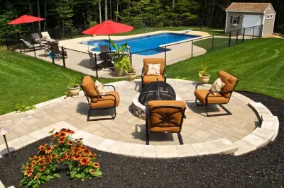 Alfresco Spaces | Decks — Stone & Concrete Installation project by Triad Associates, Inc. Alex Brissette