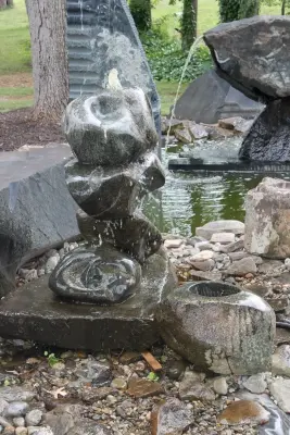 Toru Oba - Stone & Concrete Installation in Schuyler, VA