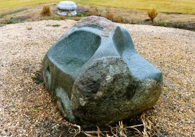 Toru Oba - Stone & Concrete Installation in Schuyler, VA