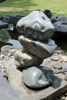 Toru Oba - Stone & Concrete Installation in Schuyler, VA