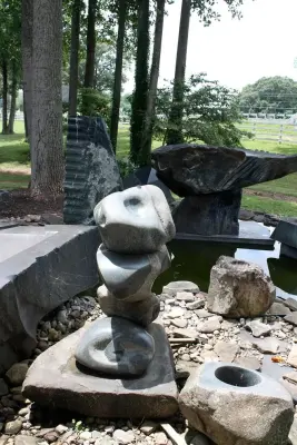 Toru Oba - Stone & Concrete Installation in Schuyler, VA
