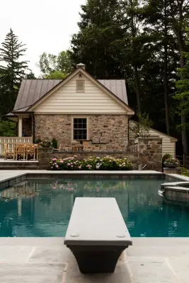 Aquatic Basins — Stone & Concrete Installation project by Ettore Masonry Inc.